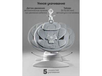 Качели электронные Amarobaby Smart swing 1-00467804_11