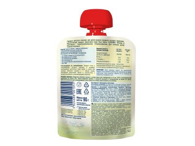 Пюре Fleur Alpine Яблоко, шиповник 90 г, пауч 1-00090216_6