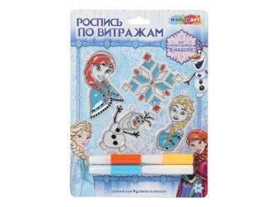 Витражи MultiArt Снежная принцесса 1-00468597_2