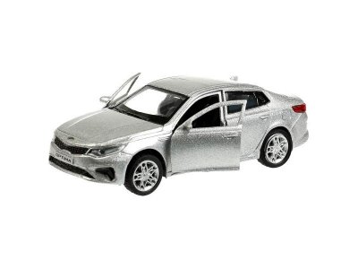 Машина Технопарк Kia Optima двери, багажник открываются, инерционный, 12 см 1-00433078_5