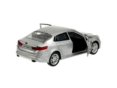 Машина Технопарк Kia Optima двери, багажник открываются, инерционный, 12 см 1-00433078_6