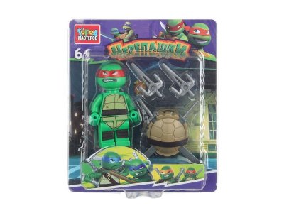 Конструктор Город мастеров Фигурка черепашки с аксессуарами 1-00468618_2