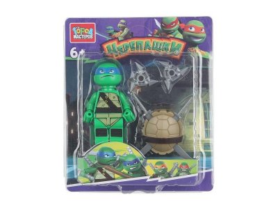 Конструктор Город мастеров Фигурка черепашки с аксессуарами 1-00468620_2