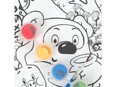 Набор для творччества MultiArt Холст для росписи 15*20 см 1-00468621_4