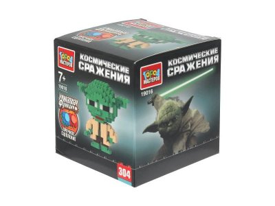 Конструктор Город мастеров Космические сражения Фигурка Мастер Йода, 304 дет. 1-00468576_4