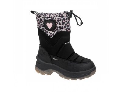 Сапоги зимние Indigo Kids черный/бежевый 100468687