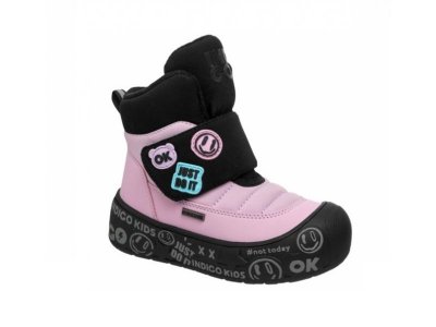 Ботинки зимние Indigo Kids сиреневый 100468711