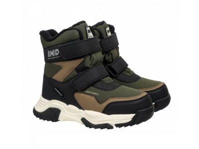 Ботинки зимние Indigo Kids хаки/черный 100468768