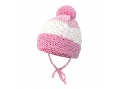 Шапка Marhatter ярко-розовый/молочный 100468801