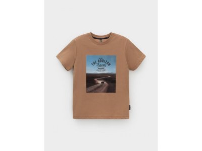 Футболка Crockid коричневый 100468962