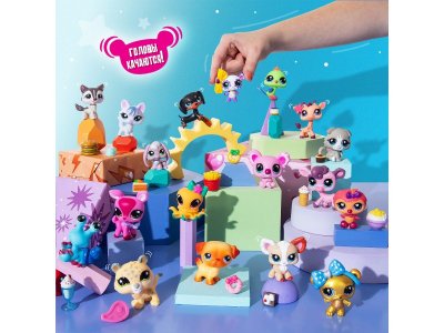 Набор игровой Littlest Pet Shop Сюрприз Фигурка питомца с акс., серия 4 1-00469170_13