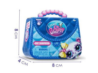 Набор игровой Littlest Pet Shop Сюрприз Фигурка питомца с акс., серия 4 1-00469170_15