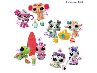 Набор игровой Littlest Pet Shop Пара друзей Спа у Слона 2 фигурки: Слон и Обезьяна 1-00469171_11