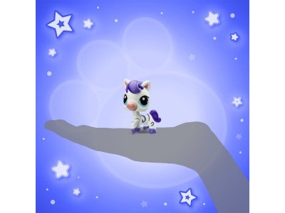 Набор игровой Littlest Pet Shop Пара друзей Модные полосочки 2 фигурки: Кошка и Зебра 1-00469173_5
