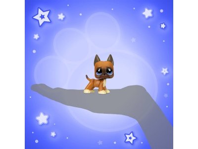 Набор игровой Littlest Pet Shop Праздники Рождественские Каникулы 2 фигурки: Немецкий дог и Такса 1-00469174_5