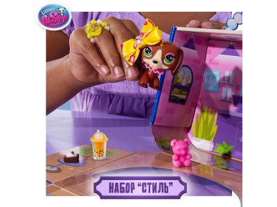 Набор игровой Littlest Pet Shop Стиль фигурка животного с акс., Такса 1-00469180_2