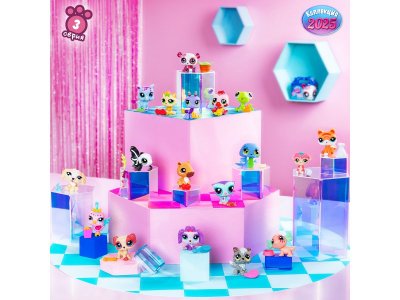 Набор игровой Littlest Pet Shop Обед с друзьями: три фигурки мини-животных с акс. 1-00469184_5