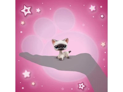 Набор игровой Littlest Pet Shop Груминг спа: три фигурки мини-животных с акс. 1-00469185_5