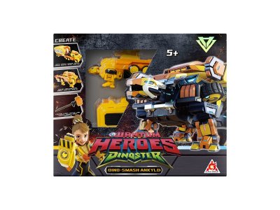 Трансформер Dinoster 4-в-1 Дино-бот Анкило Смэш 1-00469231_5