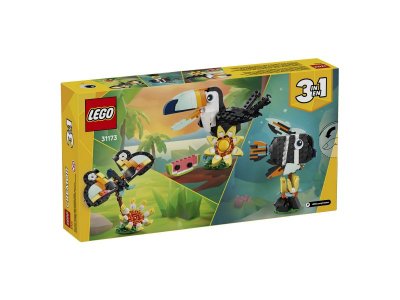 Конструктор LEGO Creator 3-in-1 Дикие животные: тропический тукан 31173 1-00469193_2