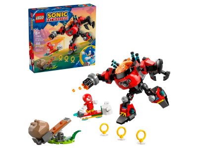 Конструктор LEGO Sonic the Hedgehog Кнаклс против робота-разрушителя Доктора Эггмана 77005 100469205