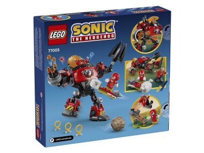 Конструктор LEGO Sonic the Hedgehog Кнаклс против робота-разрушителя Доктора Эггмана 77005 1-00469205_5