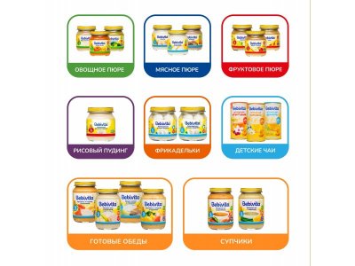 Пюре Bebivita Овощное с цыпленком с 7 мес., 100 г 1-00469290_3