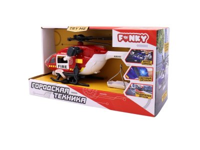 Игрушка Funky Toys Пожарный вертолёт 1-00469301_3