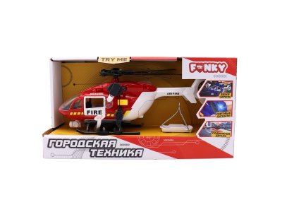 Игрушка Funky Toys Пожарный вертолёт 1-00469301_4