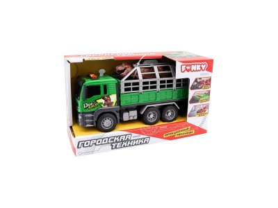 Игрушка Funky Toys Автовоз с динозавром 1-00469304_2