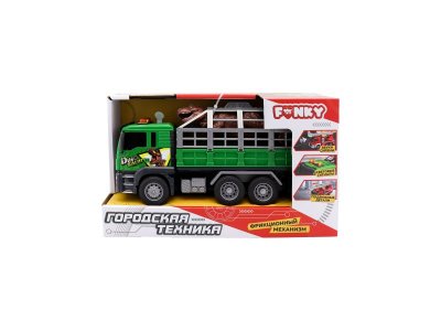 Игрушка Funky Toys Автовоз с динозавром 1-00469304_3