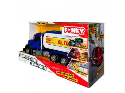 Игрушка Funky Toys Бензовоз 1-00469305_4
