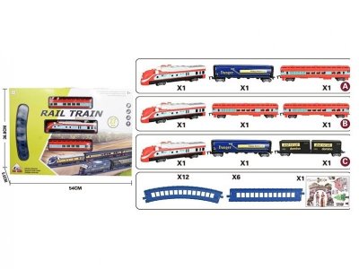 Игрушка Zhorya Железная дорога 1-00463811_2