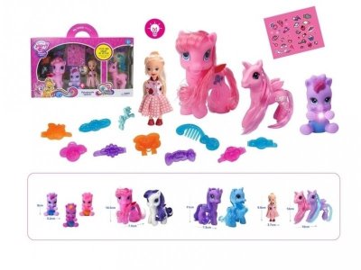 Игрушка Zhorya Набор лошадок 1-00463710_2