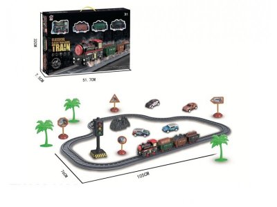 Игрушка Zhorya Железная дорога 1-00463809_2