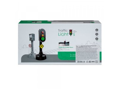 Набор игровой Maya toys Светофор и дорожные знаки, 4 машинки 1-00440989_4