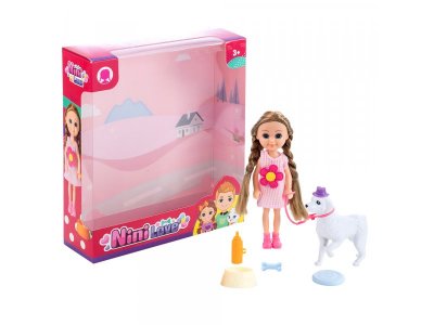Кукла Yanaa Toys Лили с собачкой 1-00470596_2