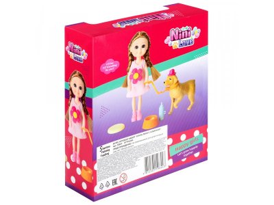 Кукла Yanaa Toys Лили с собачкой 1-00470596_3