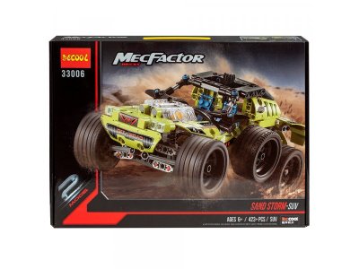 Конструктор Maya Toys Машина Внедорожник, 423 детали 1-00470621_5