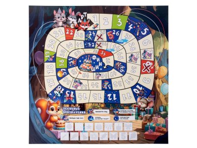 Игра детская настольная Dream Maker Праздничная гонка 1-00470641_9