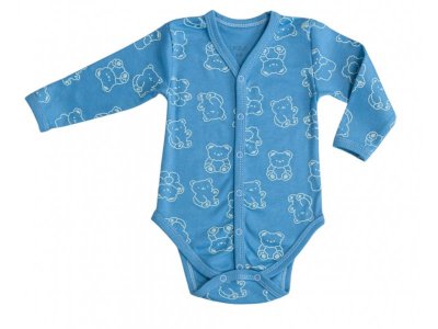 Боди с длинным рукавом Leratutti Малютка 1-00457997_1