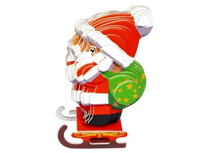 Новогодний набор Bondibon Пазл 3D Дед Мороз 1-00470102_3