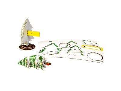 Новогодний набор Bondibon Пазл 3D Ёлочка 1-00470103_4