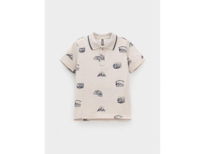 Поло Crockid бежевый 100470284