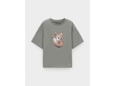 Футболка Crockid хаки 100470421