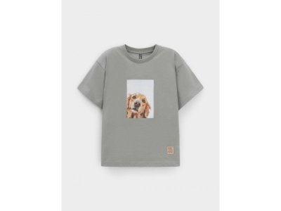 Футболка Crockid хаки 100470437