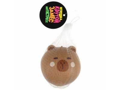 Игрушка-антистресс 1Toy Крутой замес Голова капибары 7,5*7*5 см 1-00469730_5
