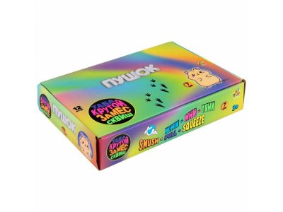 Игрушка-антистресс 1Toy Крутой замес Сквиш Таба Пушок хомяк, 7*5.5*3 см 1-00469731_2