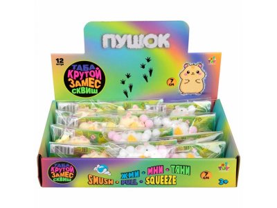 Игрушка-антистресс 1Toy Крутой замес Сквиш Таба Пушок хомяк, 7*5.5*3 см 1-00469731_4