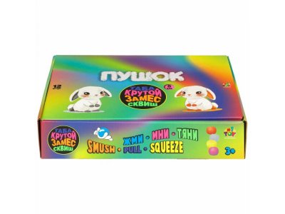 Игрушка-антистресс 1Toy Крутой замес Сквиш Таба Пушок кролик, 8*6*4 см 1-00469732_3